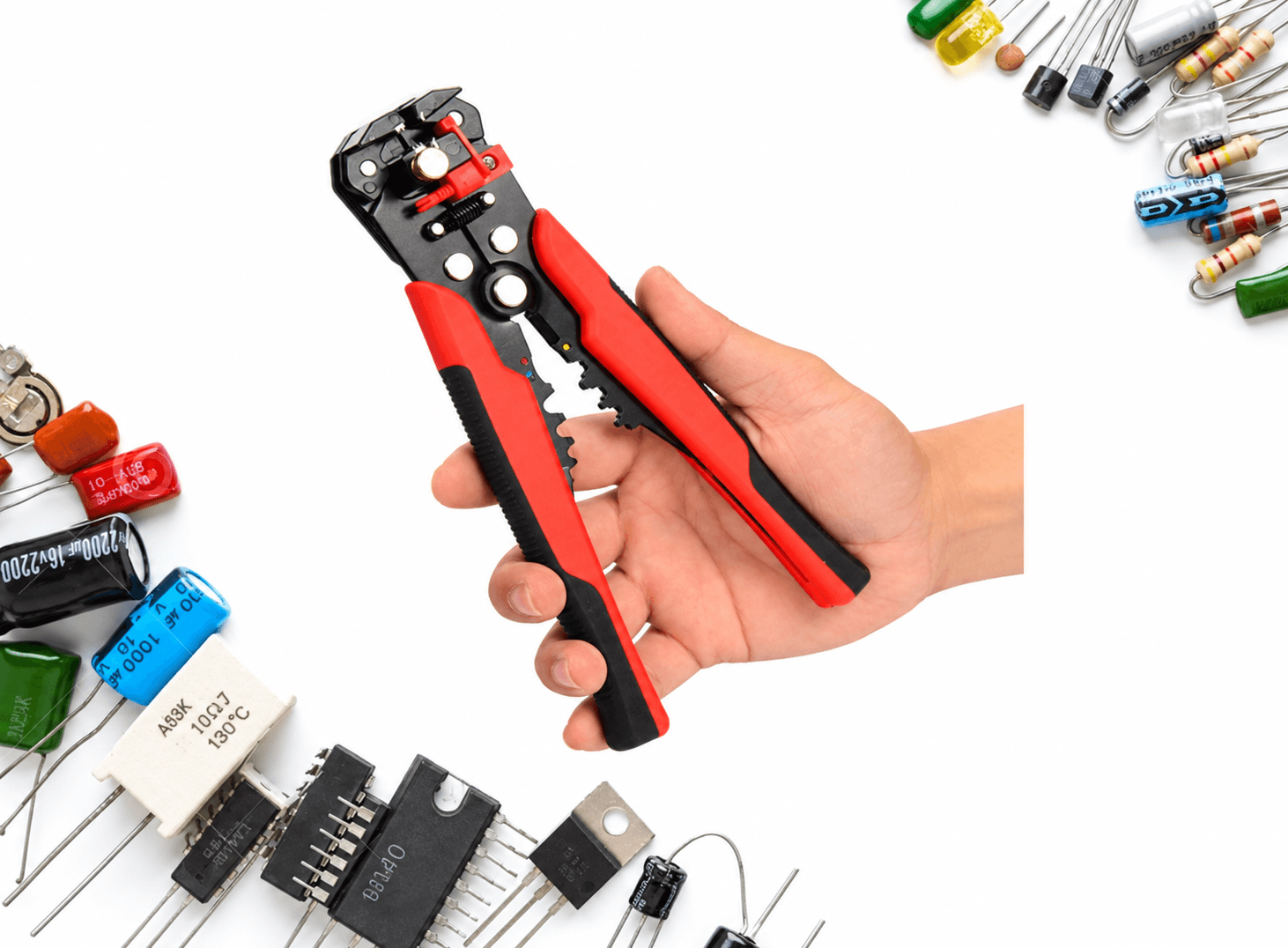 كماشة أسلاك Crimper Cable Cutter Automatic Wire Stripper Terminal 0.5-6.0mm Y-JM0008A | Wire Stripper