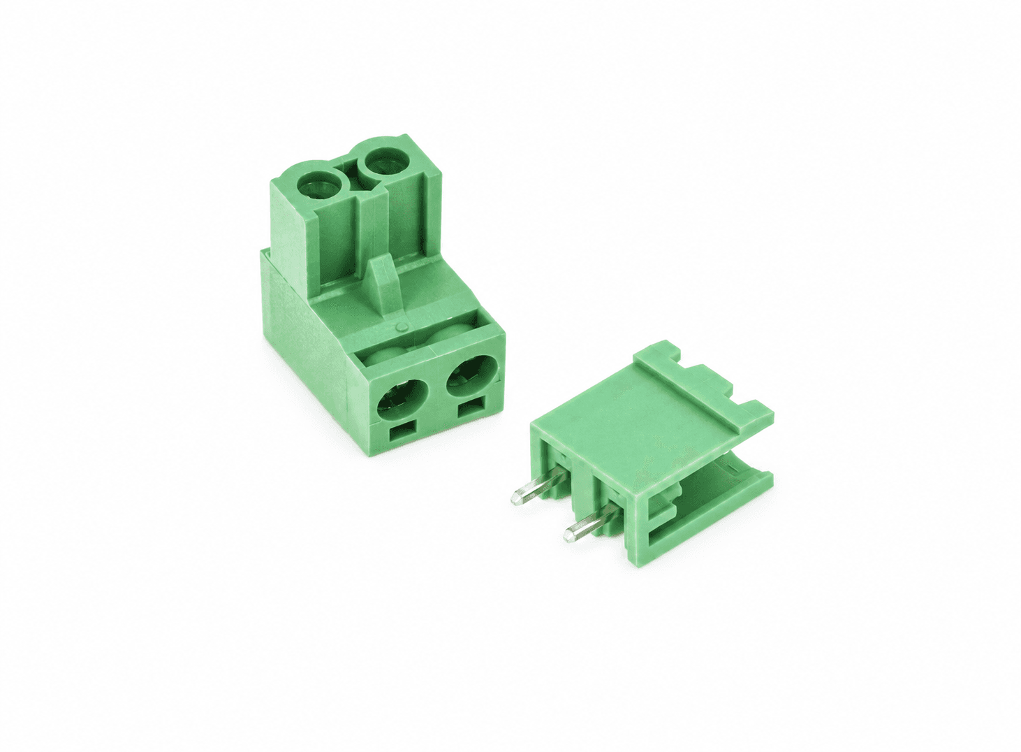 موصل طرفي KF2EDGK KF-2P Right Angle Plug-in Terminal Connector 5.08mm Pitch | Terminal Block Connector