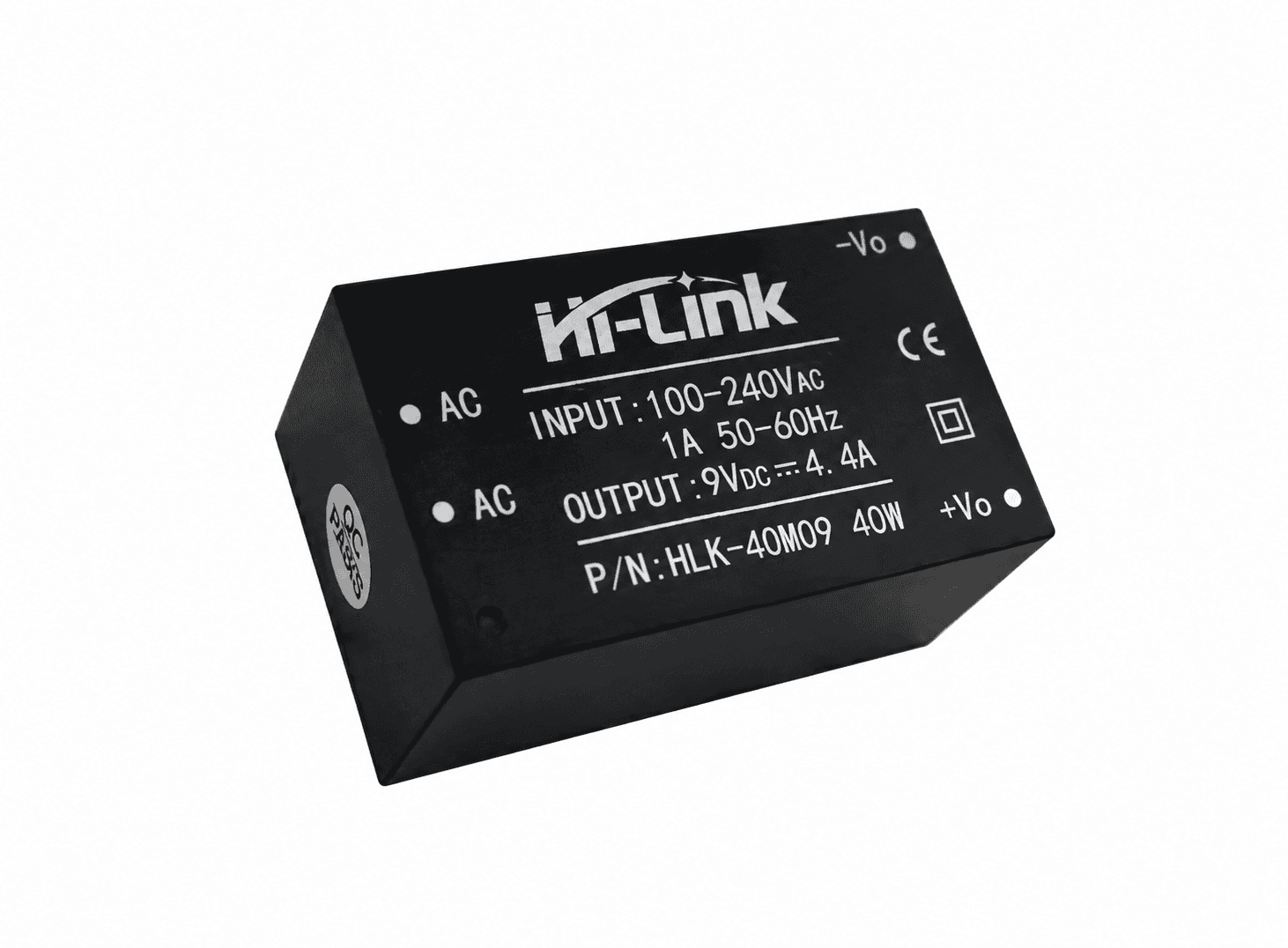 مقدر طاقة هاي لينك 40W 9V 4.4A AC DC | Power Supply Module
