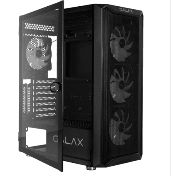 كيس حاسبة Galax Revolution-7 ARGB مع 4 مراوح | PC Case