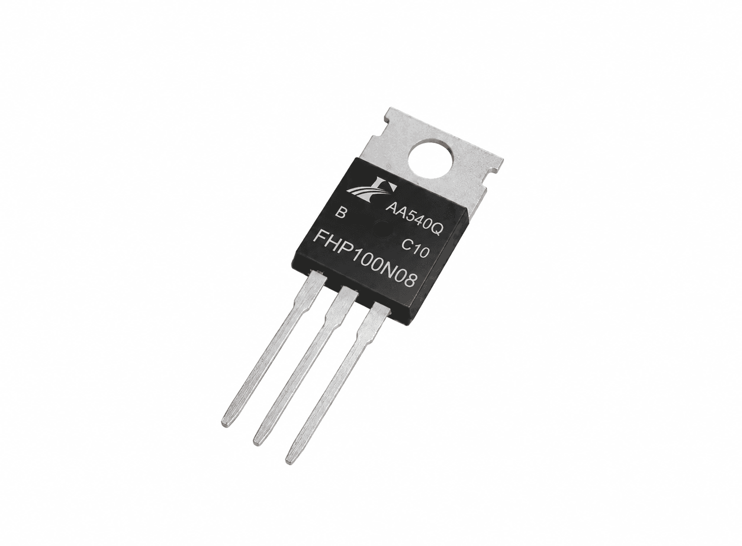 ترانزستور موسفت N-MOSFET طراز FHP100N08 بقدرة 80 فولت 100 أمبير 200 واط 6.5mΩ بحزمة TO-220 | N-MOSFET Transistor