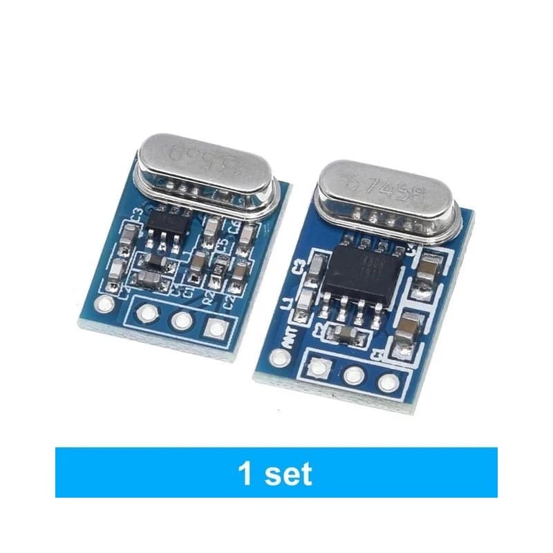 لوحة مرسل ومستقبل لاسلكي 433 ميجاهرتز SYN115 SYN480R | Wireless Transmitter Receiver Board Module