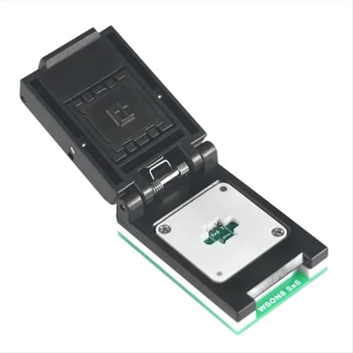 مبدل سوكيت آي سي عالمي XGecu QFN8 WSON8 DFN8 5X6 IC Socket universal adapter | IC Adapter Socket