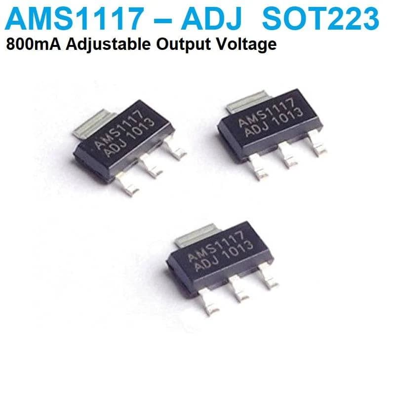 منظم جهد AMS1117-ADJ 11006550 or 11010210 | Voltage Regulator