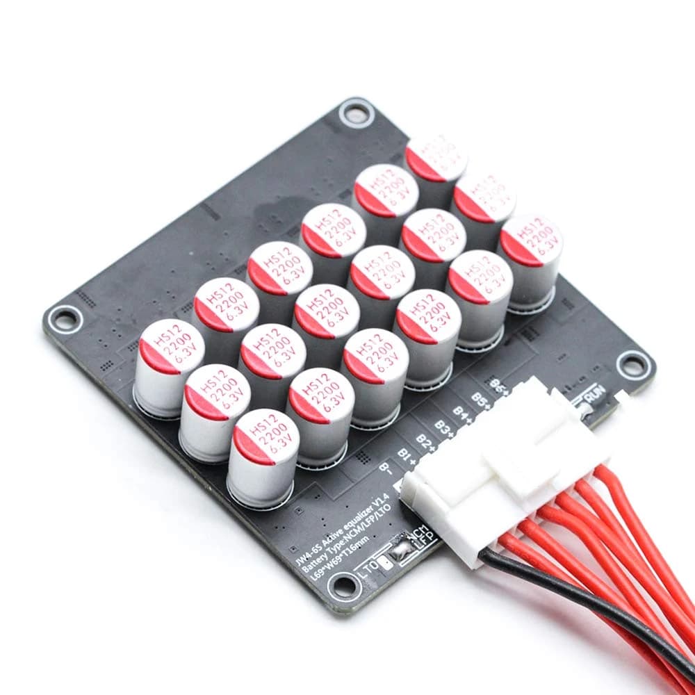 لوحة موازنة وتحقيق توازن نشط 5S 5A لبطاريات الليثيوم 18650 و Lifepo4 LTO | Active Equalizer Balancer Board