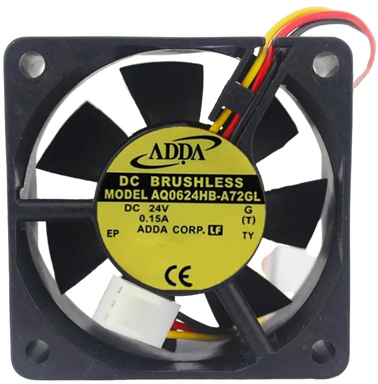 مروحة تبريد ANCHAOPU 6025 60x60x25mm DC24V 0.15A 3000rpm | Cooling Fan