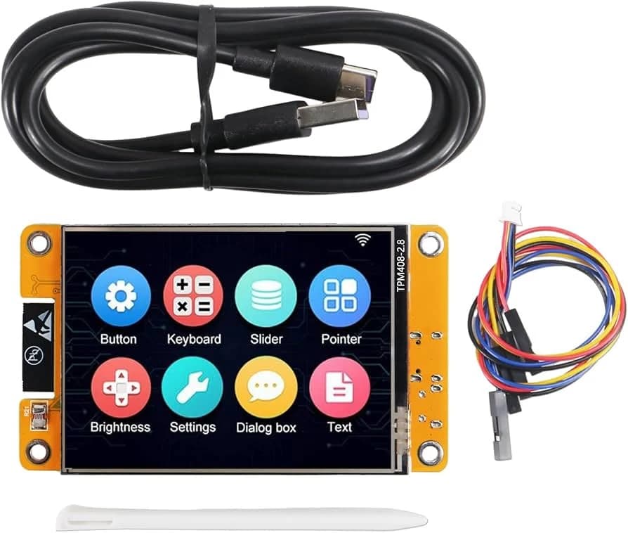 شاشة عرض ذكية ESP32-2432S028R مقاس 2.8 بوصة LCD TFT بدقة 240X320 مع تعريف ILI9341 | ESP32 Display Module