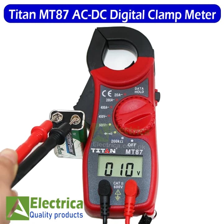 مقياس تيار رقمي Digital Clamp Meter, MT87 | Clamp Meter