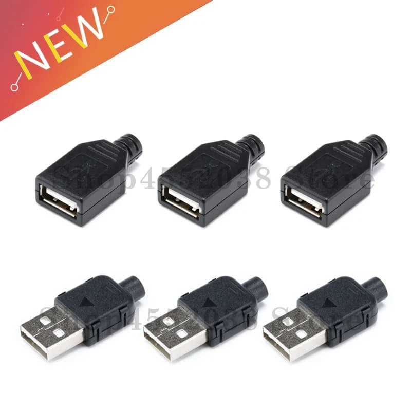 كونيكتور USB 2.0 Type A أنثى بـ 4 أطراف | USB Connector
