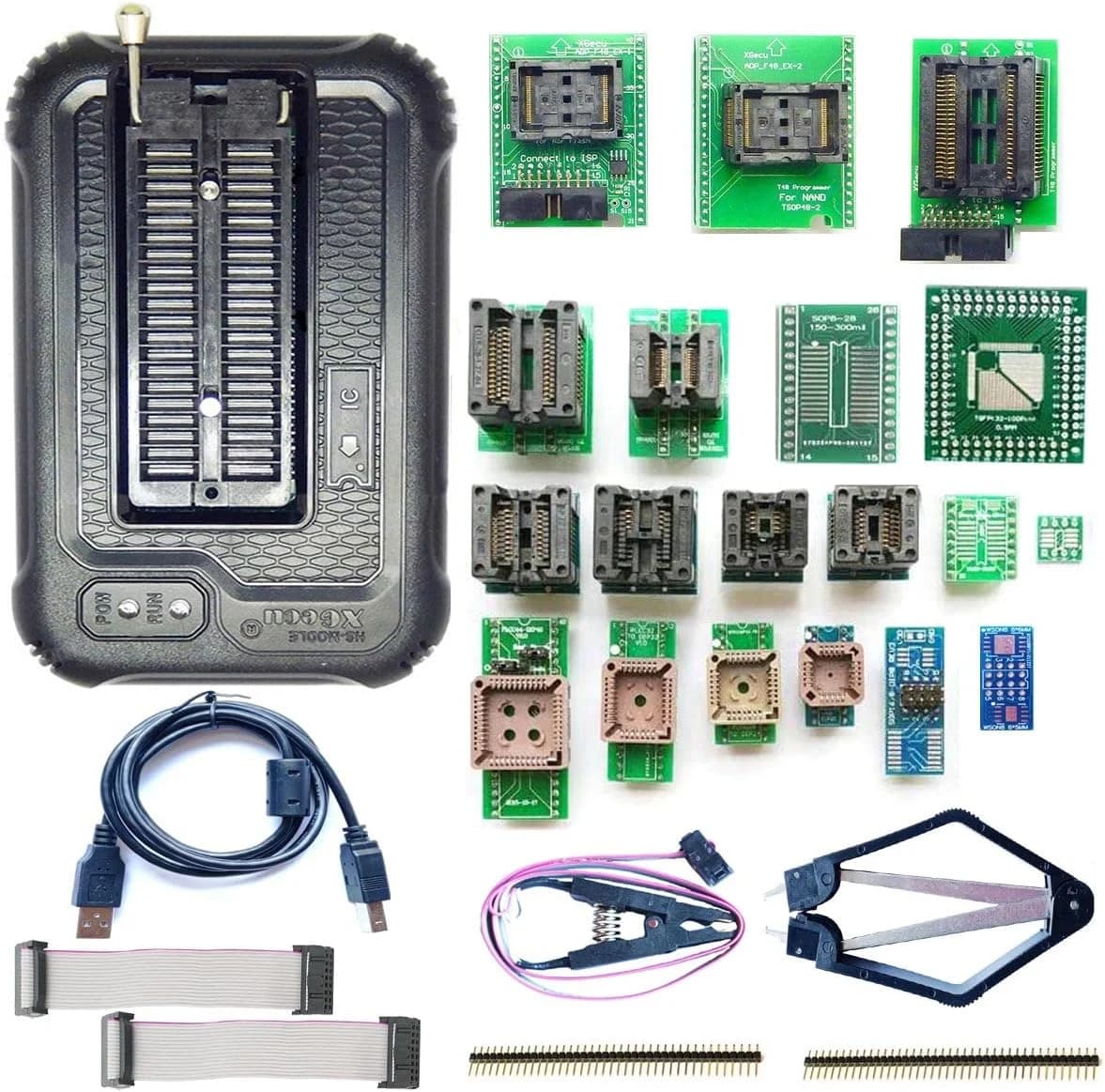 مبرمج XGecu T48 مع 11 محول GXFA0008-001 | Programmer