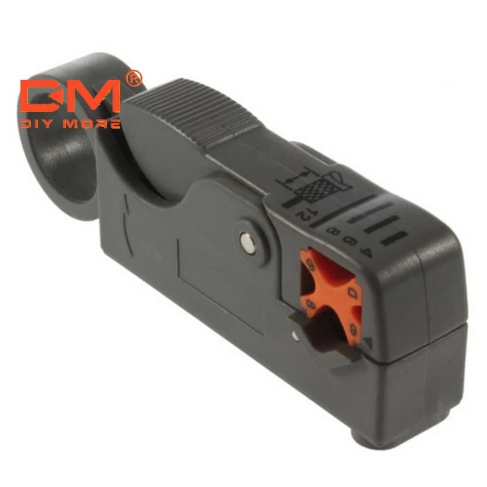 أداة تقشير الكابلات الدوارة متعددة الاستخدامات بشفرات مزدوجة RG6-59 | Rotary Cable Stripper