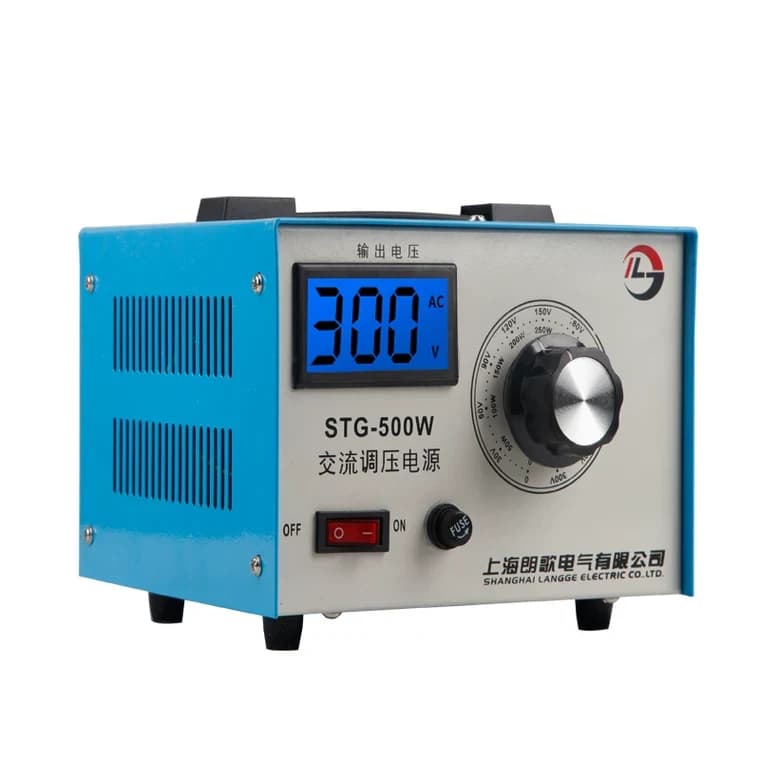 منظم جهد نحاس بالكامل 500W 2A In 220V output 0-300V | AC Voltage Regulator