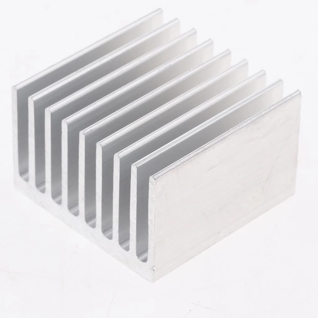 مشتت حراري ألومنيوم بحجم 37x37x24MM موديل 050350 | Aluminum Heat Sink