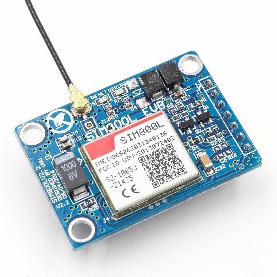 وحدة اتصال لاسلكي SIM800L V2.0 5V Wireless GSM GPRS MODULE Quad-Band S7 12251 | GPS GPRS Module