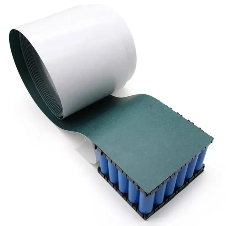 ورق عزل لاصق لحزمة بطاريات الليثيوم 120 مم 2 متر | Adhesive Insulation Paper
