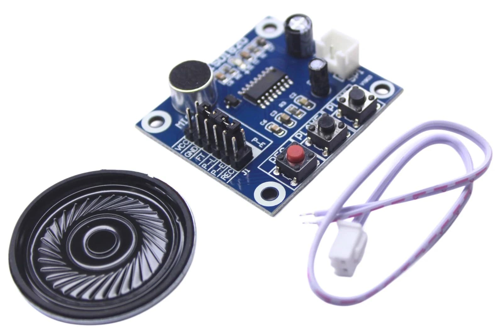 وحدة تسجيل وتشغيل الصوت ISD1820 | Sound Voice Recording Playback Module
