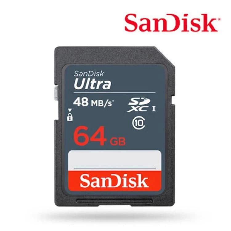 بطاقة ذاكرة سانديسك الترا مايكرو اس دي اتش سي يو اتش اس-1 سعة 64 جيجابايت | SanDisk Ultra Micro SDHC UHS-I 64GB Memory Card