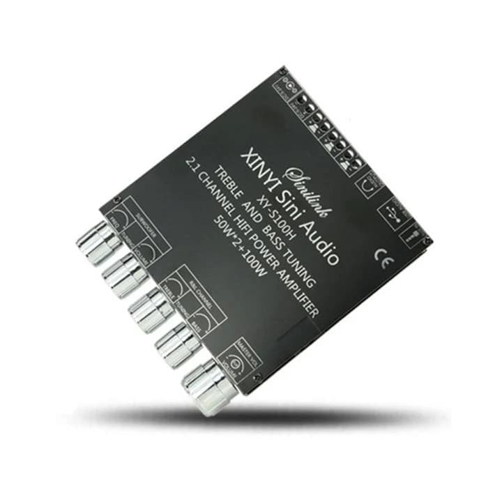 بطاقة مضخم صوت بلوتوث 2.1 قناة XY-S100H 502+100W مع وحدة BT5.0 DC5-26V | Bluetooth Amplifier Card
