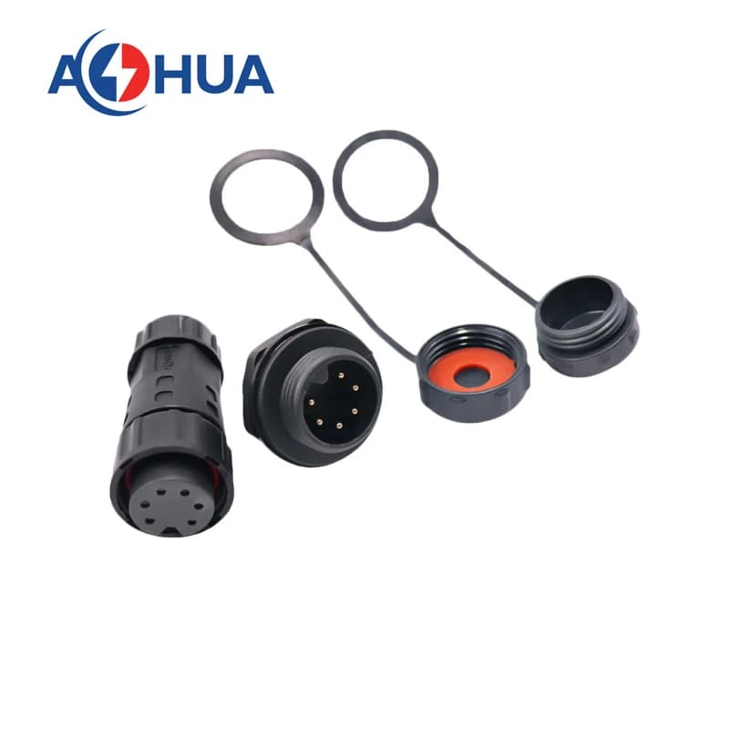 موصل مقاوم للماء M20 IP68 Cable Waterproof Connector 6Pin Terminal Adapter #V11 GYEN0040-005 | Waterproof Connector