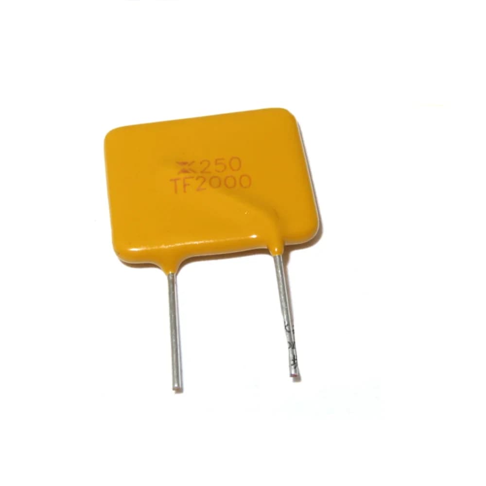 فيوز اعادة ضبط PPTC TRF250-2000 250V 2A | PPTC Resettable Fuse
