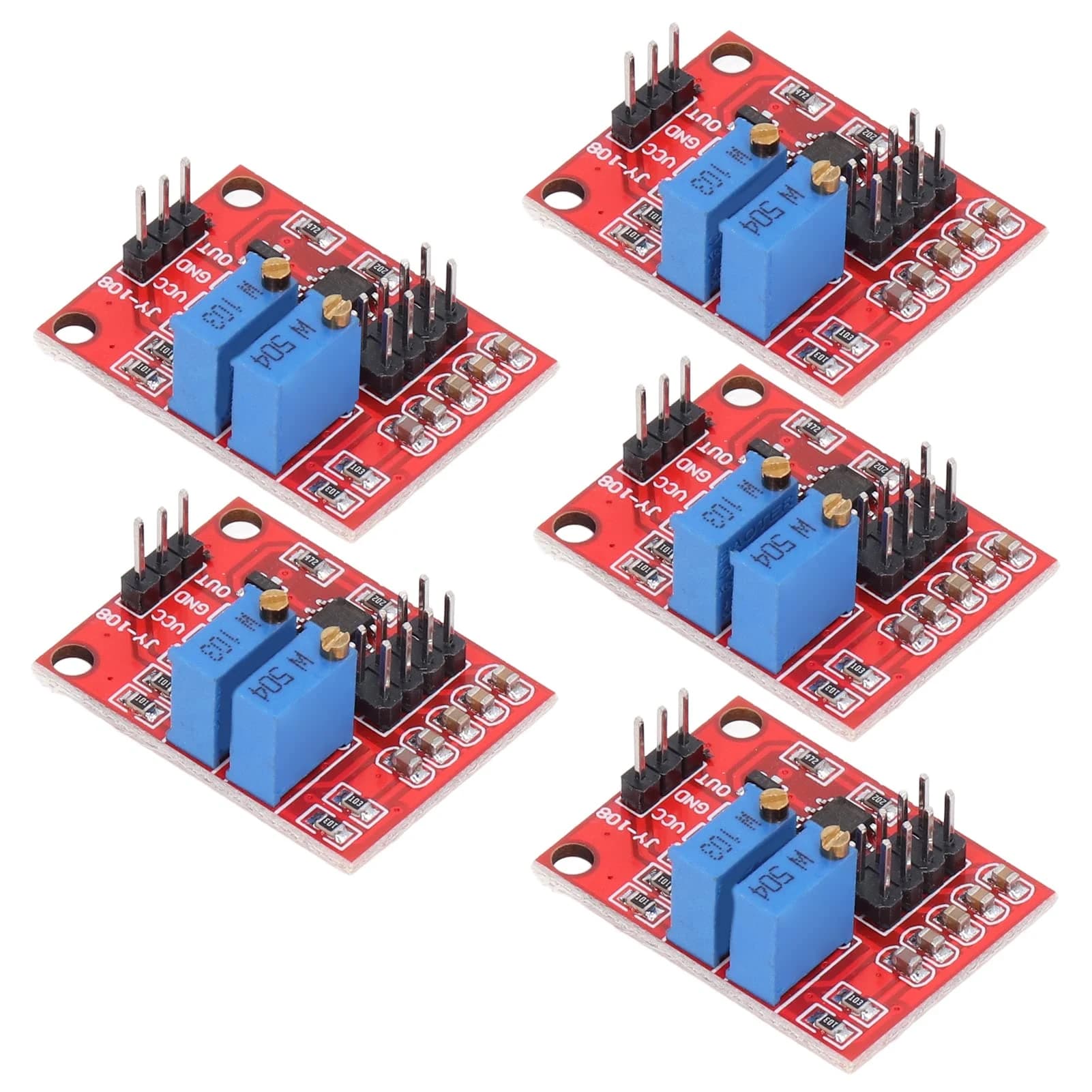 وحدة مولد نبضات DC 6-12V NE555 جيبية مثلثية مربعة | Pulse Generator Module