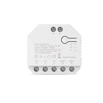 مفتاح ذكي صغير لاسلكي Dual R3 Lite للمنزل الذكي رقم U9 12225 | Smart Switch