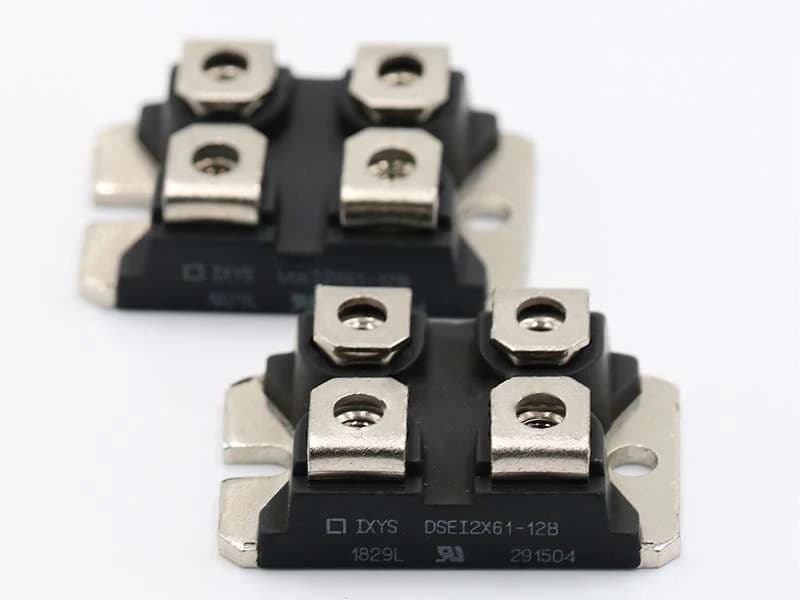 وحدة ثنائي استعادة سريع IXYS DSEI2X61-12B 2X52A 1200V | Fast Recovery Diode Module