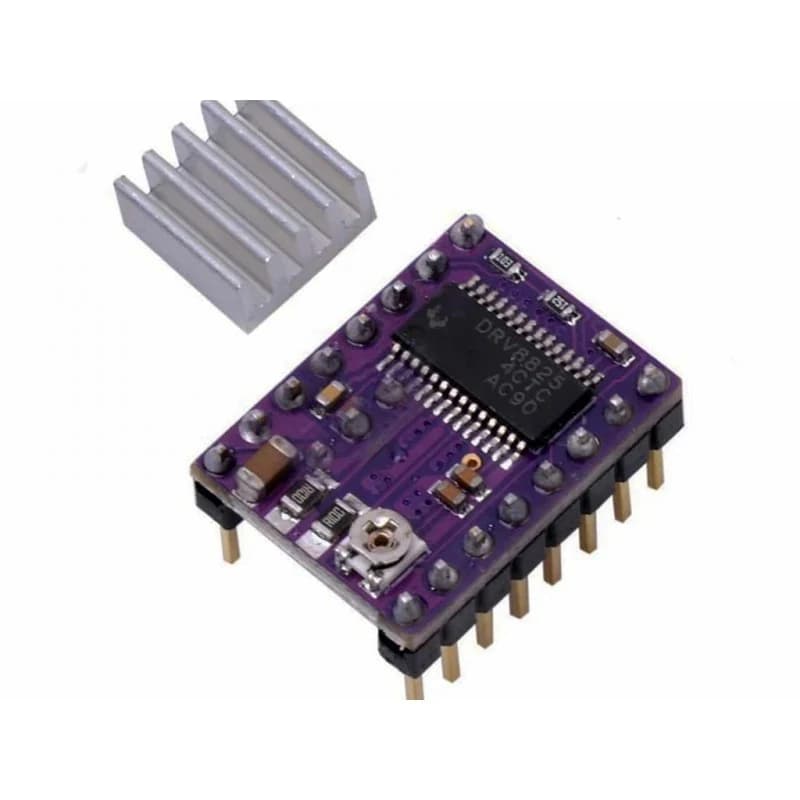 مشغل محرك DRV8825 Stepper Motor Driver With Heat sink #S9 070016 | Motor Driver
