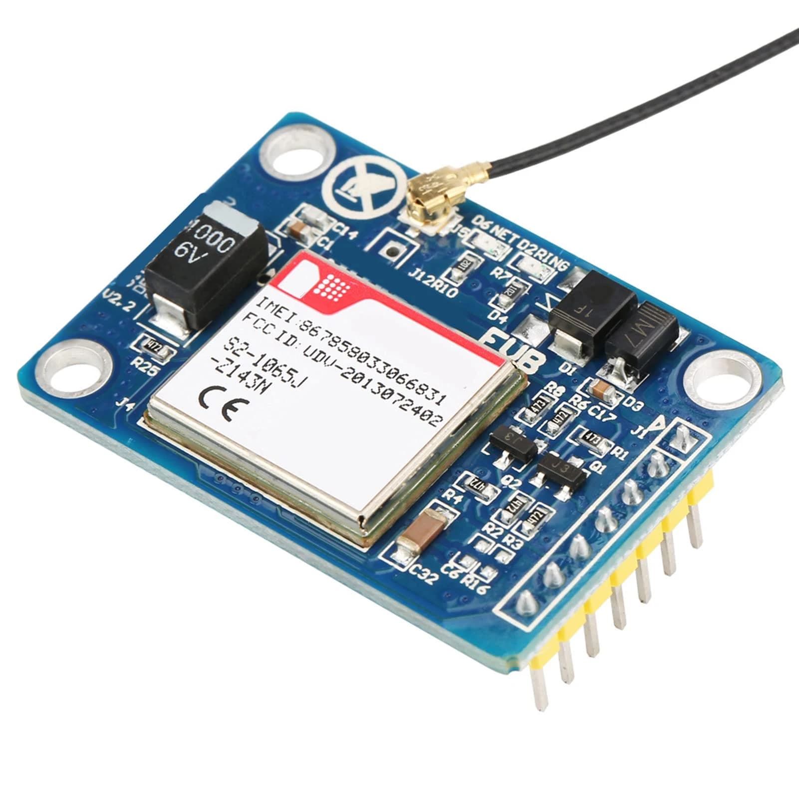 طقم وحدة جي إس إم جي بي آر إس SIM800L | GPRS GSM Module Kit