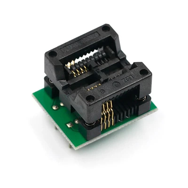 TSSOP28 to 8 larger Wide-body Seat Wide 200mil Programmer Adapter Socket GXRA0702-001