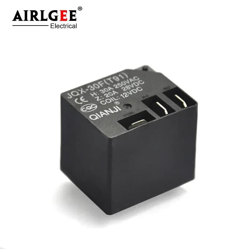 محول كهرومغناطيسي لسخان المياه 40A 5 أطراف DC 24V عالي القدرة JQX-30F(T91) | Electromagnetic Relay