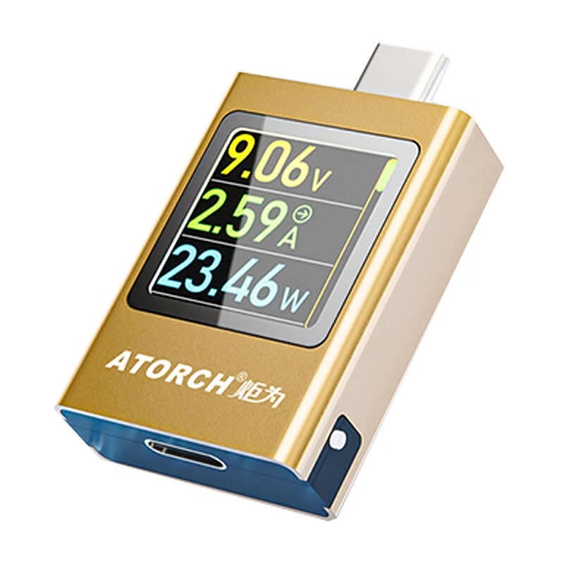جهاز قياس الجهد والتيار الرقمي 4.5-50 فولت 12 أمبير 600 واط | Digital Power Meter