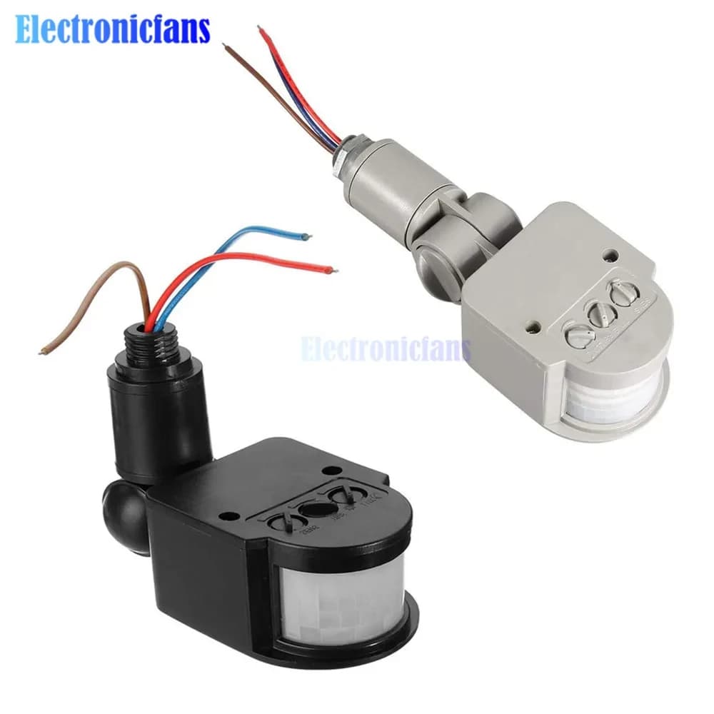 حساس حركة DC 12V Motion Sensor Switch Automatic Infrared PIR Sensor 180° Rotating Waterproof Outdoor Light Switch XB0059 | Motion Sensor