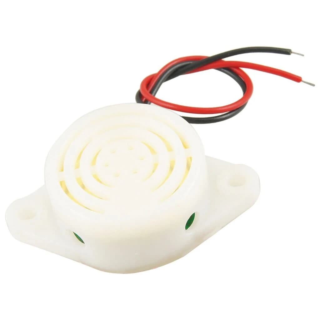 صوت تنبيه إلكتروني بوزر بجهد DC 3-24V وتيار 12mA طراز 130075 #R3 | Sound Electronic Buzzer