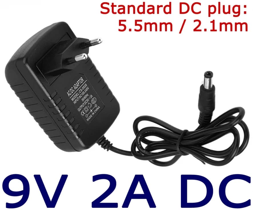 محول طاقة دي سي 9v 2A Dc Power Adapter #P11 | Power Supply Adapter