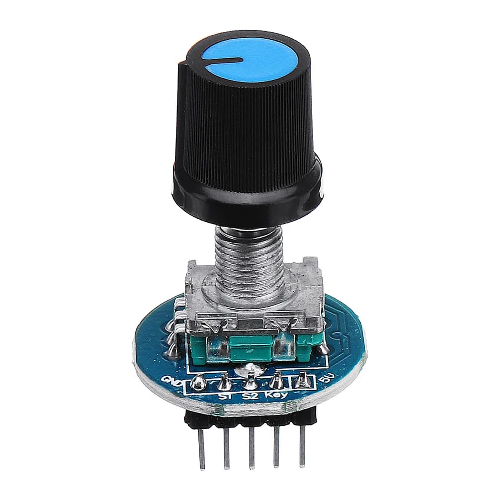 وحدة تشفير دوارة مع مقبض 5V | Rotary Encoder Module