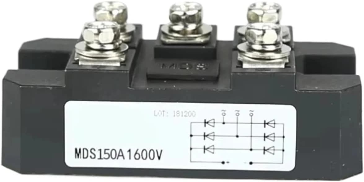 جسر تقويم ثنائي ثلاثي الأطوار MDS150A 150A 1600V 80x40x33mm 012145 | Bridge Rectifier