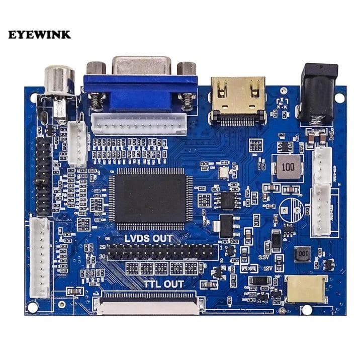 لوحة تحكم شاشة LCD وTTL وLVDS مع HDMI وVGA و50 بن VS-TY2662-V1 | LCD Controller Board