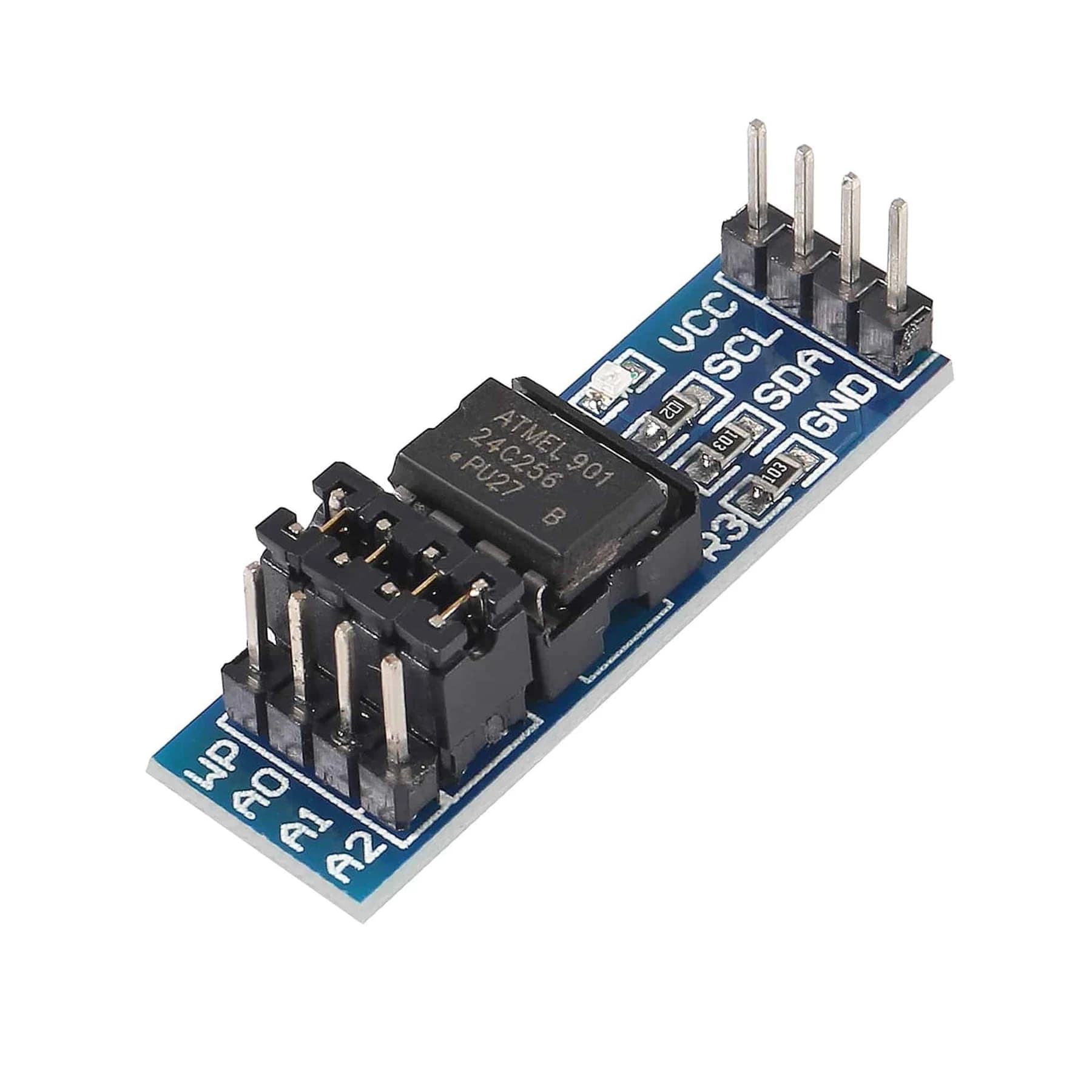 موديل ذاكرة قراءة فقط قابلة للمسح والبرمجة AT24C256 I2C EEPROM | Memory Module