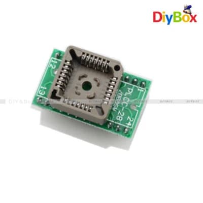 قاعدة برمجة PLCC28 to DIP24 Programmer Adapter Socket IC Universal Converter | Programmer Adapter Socket
