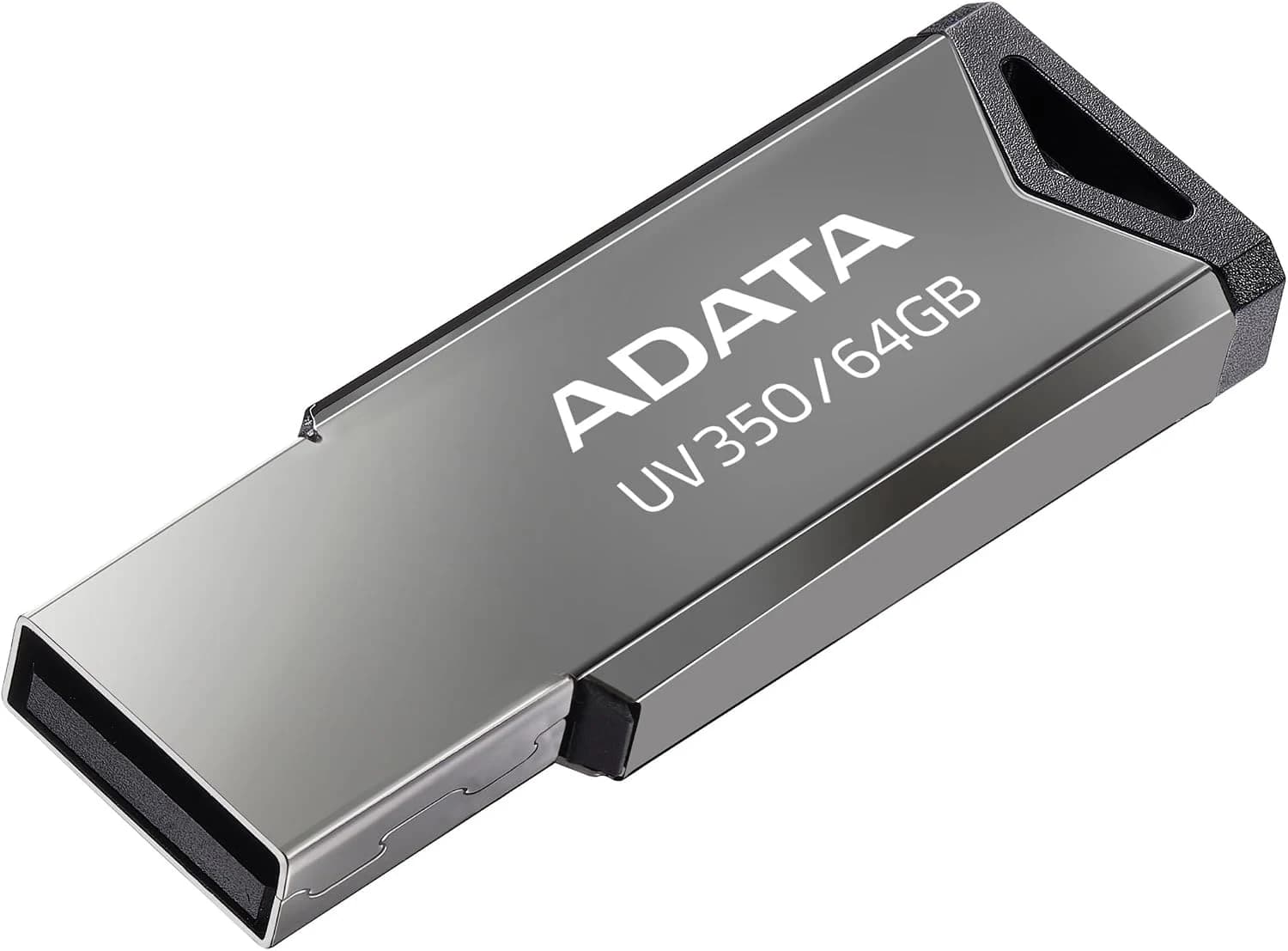 فلاش ميموري ADATA AU350 64GB 3.2 فضي | USB Flash Drive