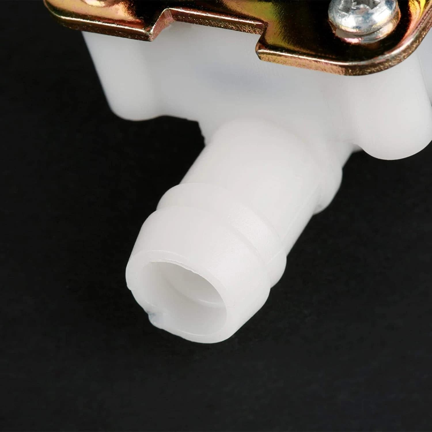 صمام ملف مغناطيسي كهربائي بلاستيكي 80 مم مغلق عادة 0.5 بوصة 12 فولت | Plastic Solenoid Valve