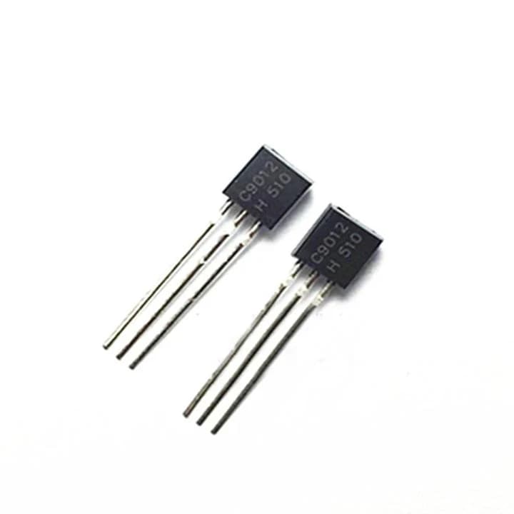ترانزستور PNP طراز S9012 بقدرة 20 فولت 500 ملي أمبير TO-92 | PNP Transistor