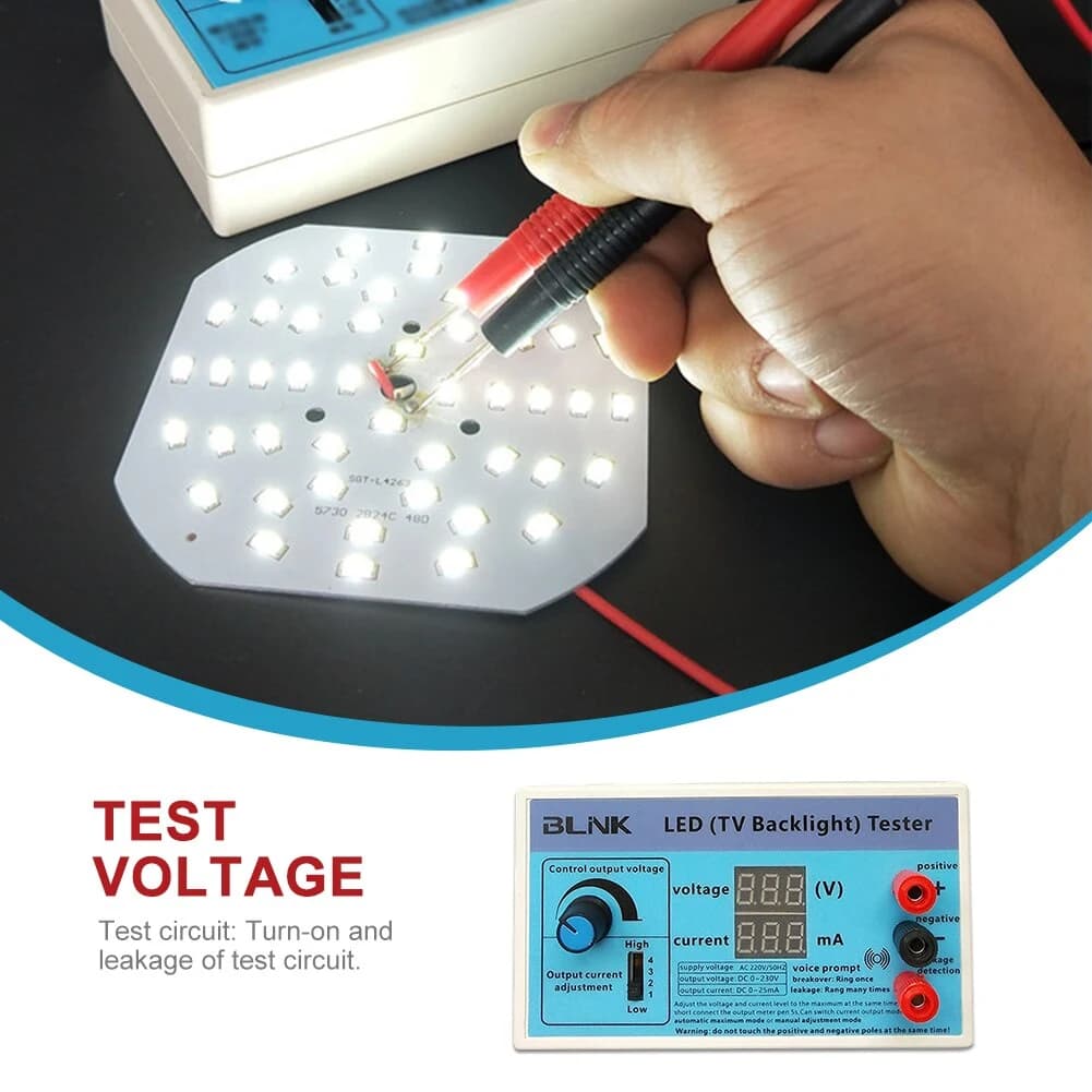 جهاز فحص إضاءة ليد الخلفية بدخل 0-300V Y-JL0050B | LED Lamp Backlight Tester