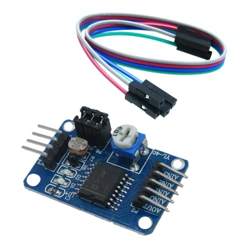 موديل تحويل تناظري إلى رقمي ومن رقمي إلى تناظري PCF8591 AD to DA | Conversion Module