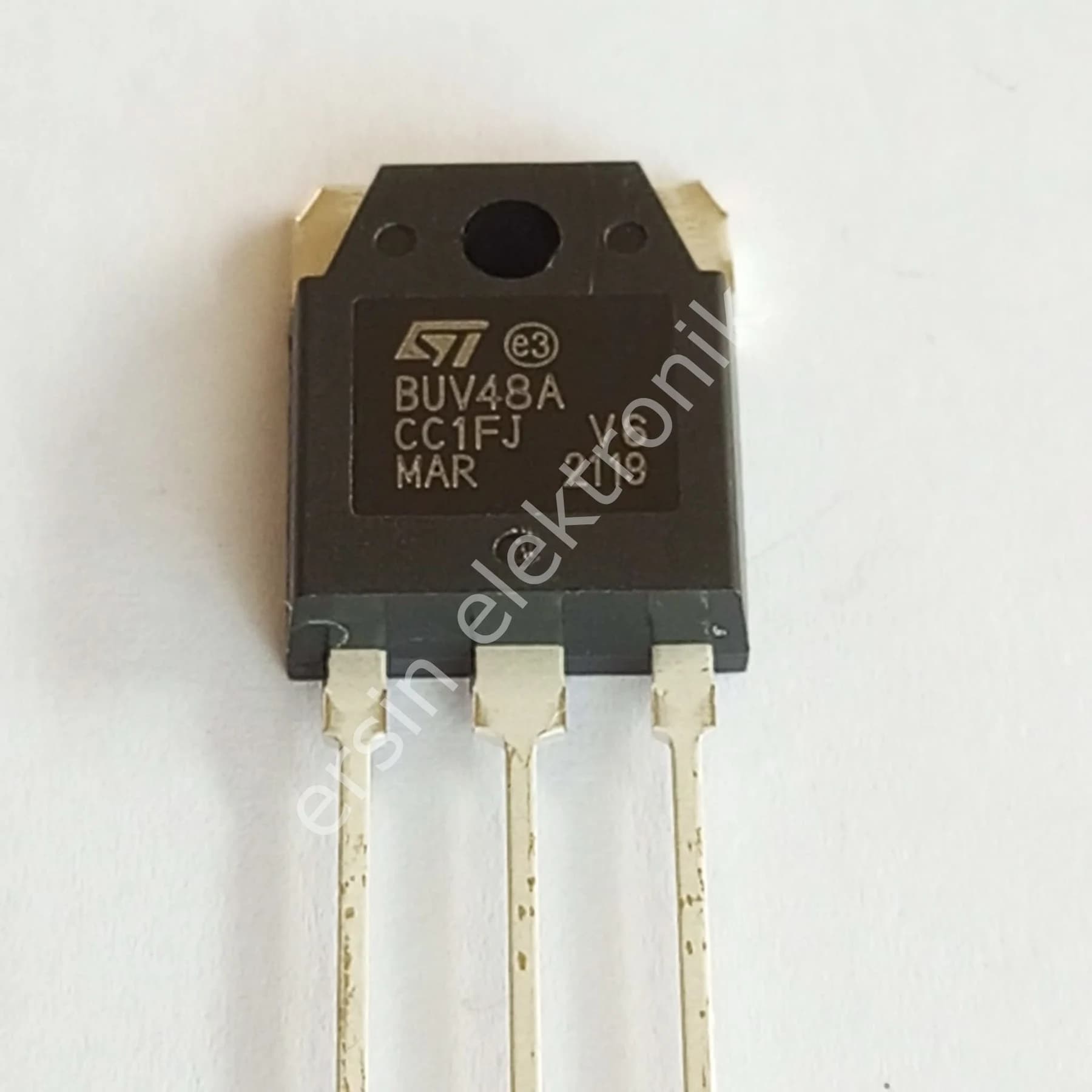 ترانزستور طاقة NPN عالي الجهد BUV48A بقوة 1000 فولت 15 أمبير | Power Transistor