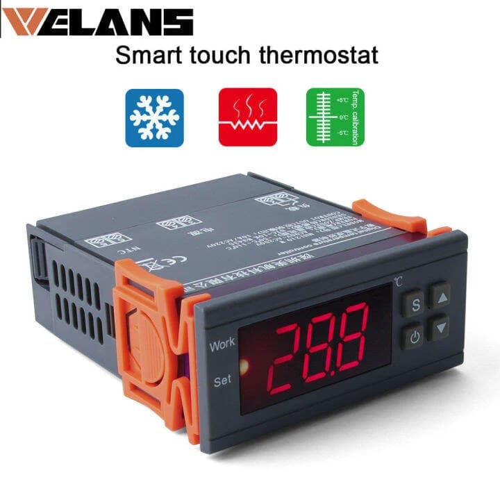 منظم تحكم درجات الحرارة رقمي مع شاشة 12V MH1210W | Digital Temperature Controller