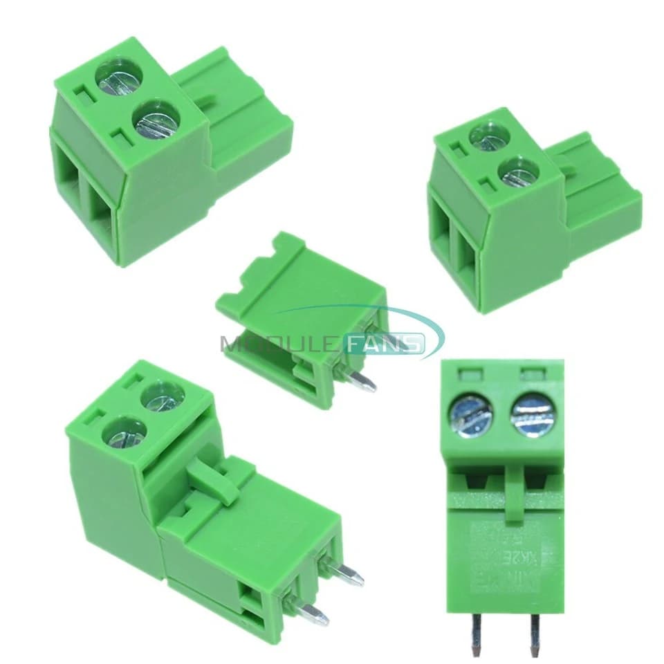 موصل طرفي KF2EDGK KF-5P Right Angle Plug-in Terminal Connector 5.08mm Pitch | Terminal Block Connector