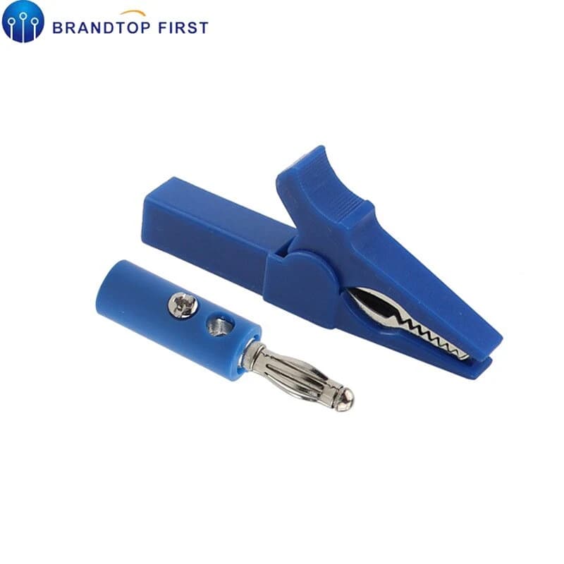 مجس اختبار مخرج بانانا 4 ملم أنثى أزرق | 4mm Banana Plug Test Probe Female