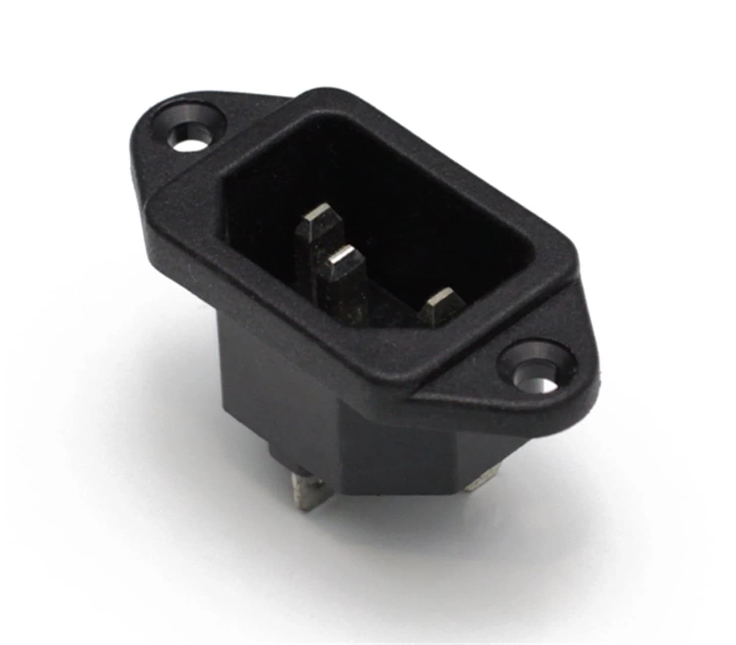 مقبس طاقة AC طراز AC-02 بـ 3 أطراف 10 أمبير 250 فولت قلب حديدي موصل أنثى | AC Power Socket